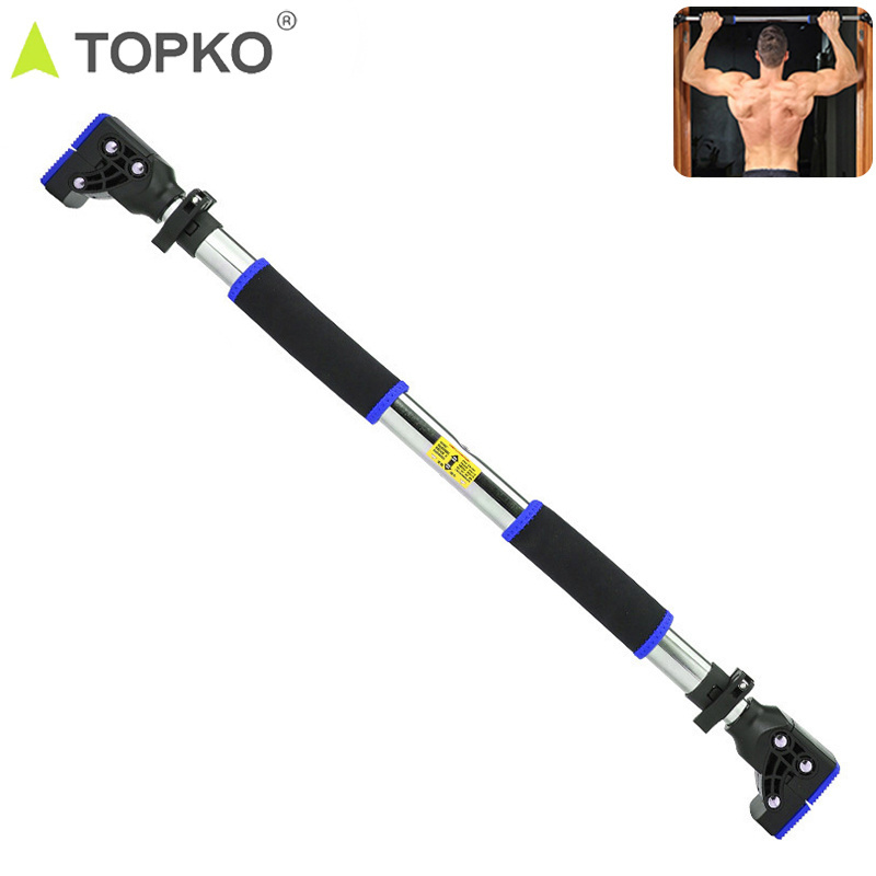 TOPKO High Quality Upper Body Workout Pull Up Bar Home Gym Portable Multi-Functional Door Trainer Bodybuilding Pull Up Bar