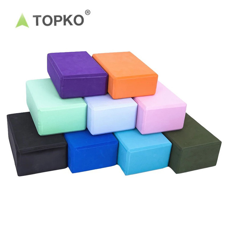 TOPKO lightweight odorless moisture-proof high density EVA foam yoga block