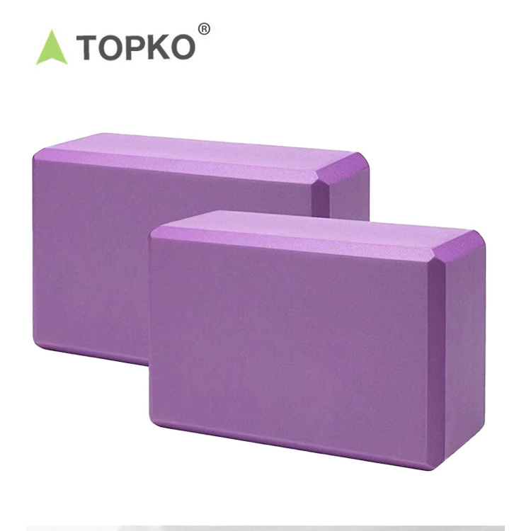 TOPKO lightweight odorless moisture-proof high density EVA foam yoga block