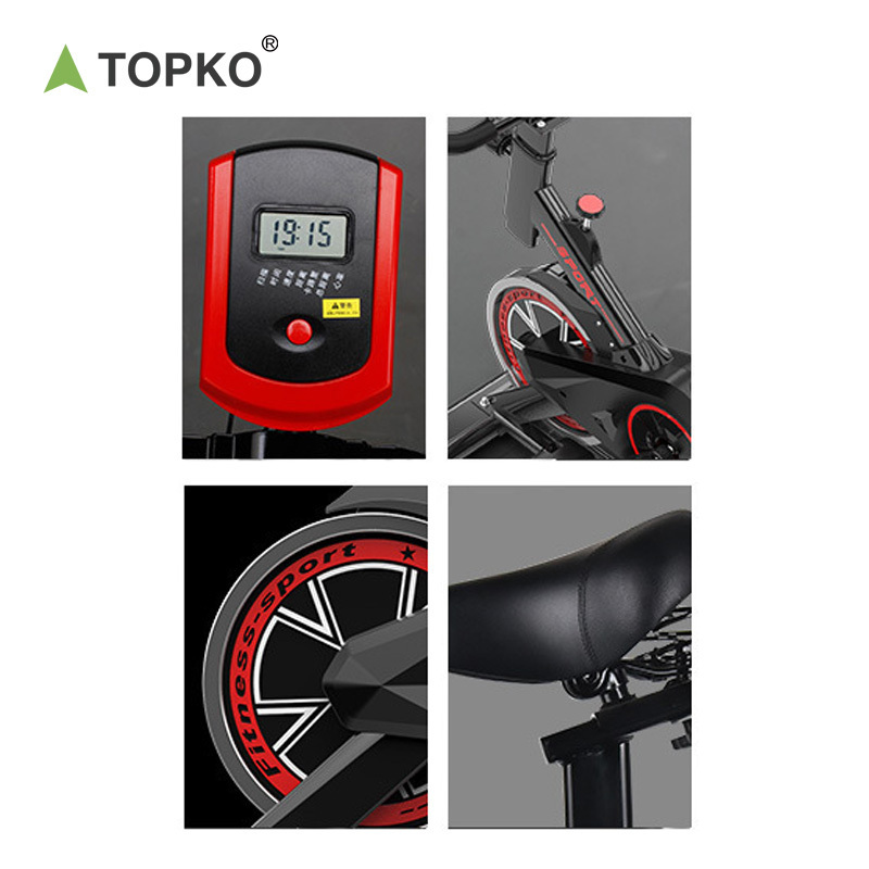 TOPKO High Quality Fitness Bicycle Indoor Cycling Trainer Spinning Bike Home Use Gym Equipment Exercise Bike