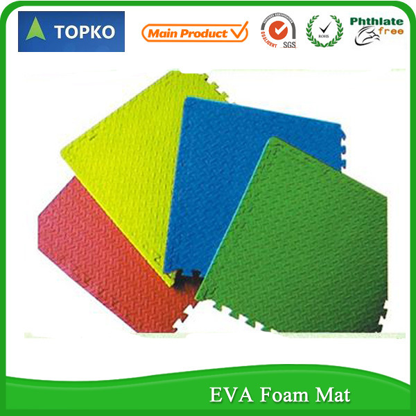 TOPKO hot sale eco friendly private label EVA interlocking floor play mat