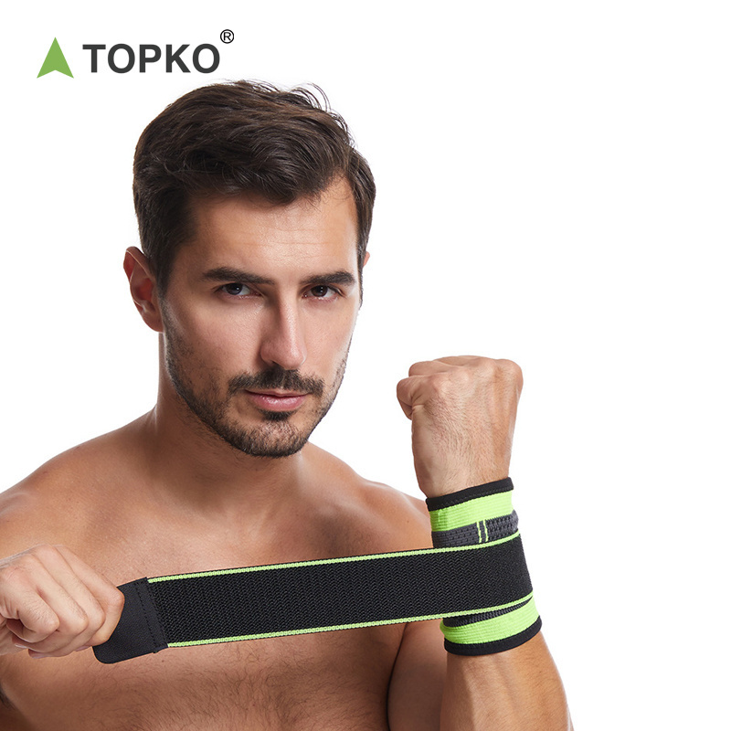 TOPKO Comfortable Fitness Wrist Guard Sport Wrist Wraps Adjustable Hand Guard for Men Women Wrist Support Braces