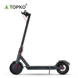 TOPKO 350w off road foldable two wheels powerful adult electric mobility kick scooters two wheel scooter electric for sale