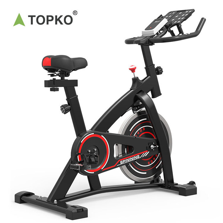 TOPKO Top Sale Indoor Fitness Exercise Equipment Cardio Spin Cycle Machine Weight Loss Folding Spinning Bike Gym Equip Spining B