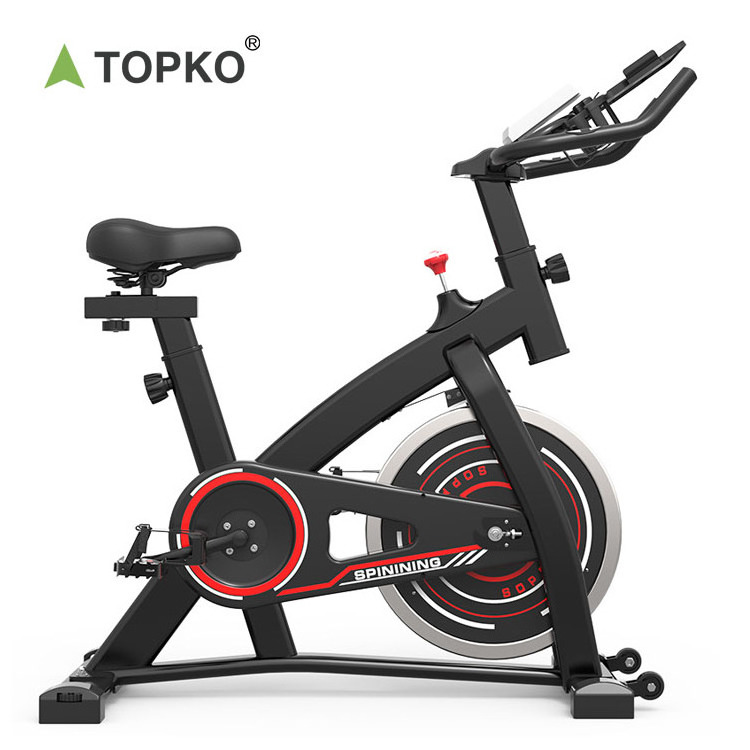 TOPKO Top Sale Indoor Fitness Exercise Equipment Cardio Spin Cycle Machine Weight Loss Folding Spinning Bike Gym Equip Spining B