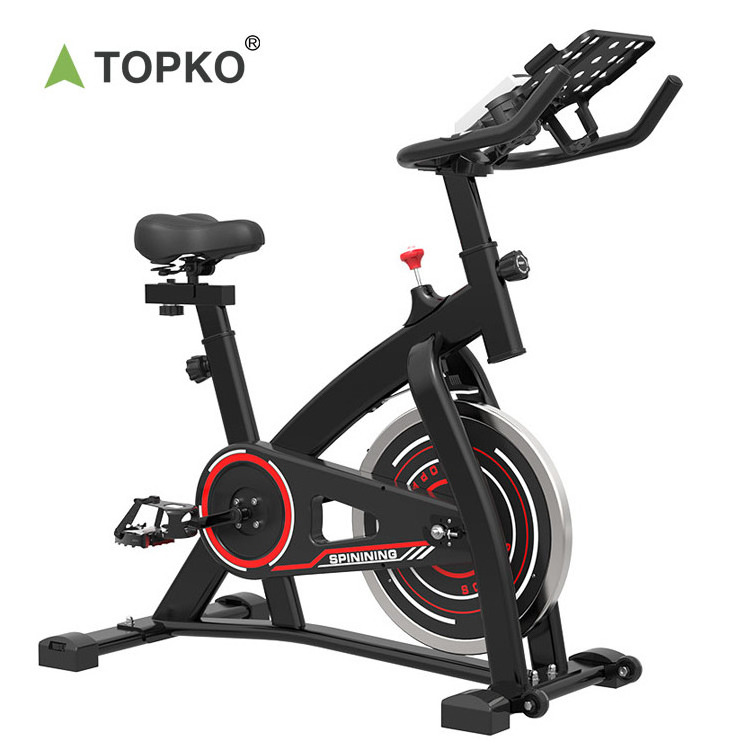 TOPKO Top Sale Indoor Fitness Exercise Equipment Cardio Spin Cycle Machine Weight Loss Folding Spinning Bike Gym Equip Spining B