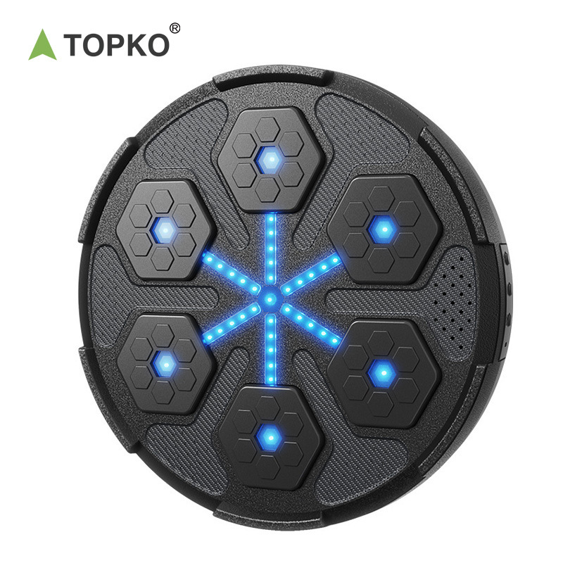 TOPKO High Quality Indoor Wall Mounted Boxing Target Punching Mat Intelligent Bluetooth Music Boxing Target