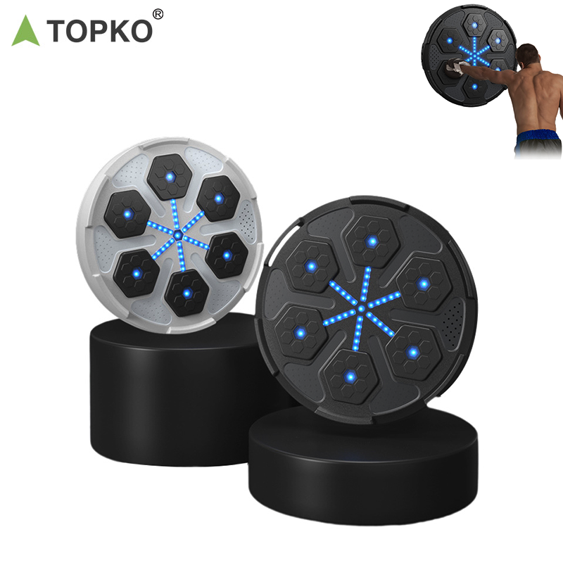 TOPKO High Quality Indoor Wall Mounted Boxing Target Punching Mat Intelligent Bluetooth Music Boxing Target