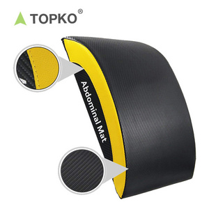 TOPKO 2019 abdominal trainer core muscle exercise sit up pad ab mat