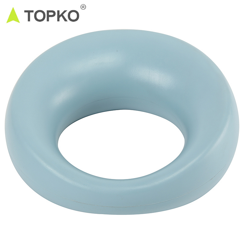 TOPKO new design home use fitness gym equipment pp cement kettlebell sport weightlifting grip pesa rusa kettlebell