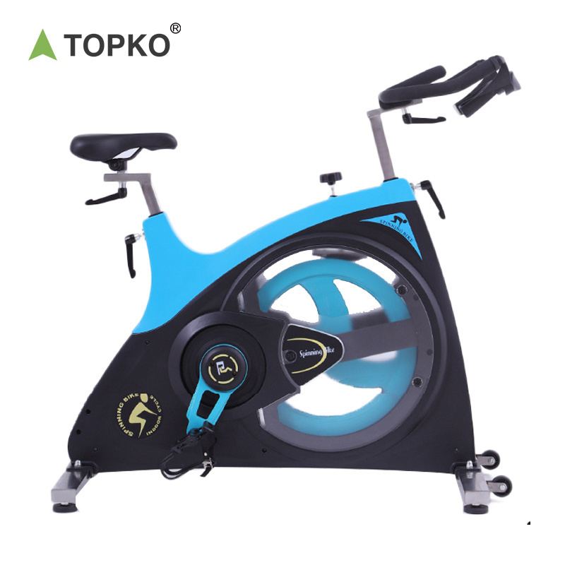 TOPKO Gym Professional Dynamic Bicycle Slimming/Weight Loss Fitness Equipment Magnetic Control Indoor Aerobic Spinning Bikes