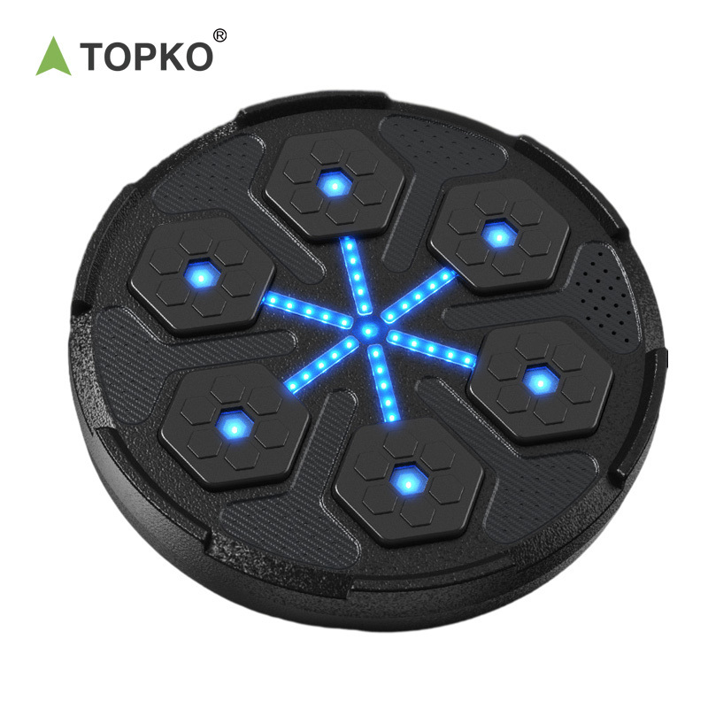 TOPKO High Quality Indoor Wall Mounted Boxing Target Punching Mat Intelligent Bluetooth Music Boxing Target