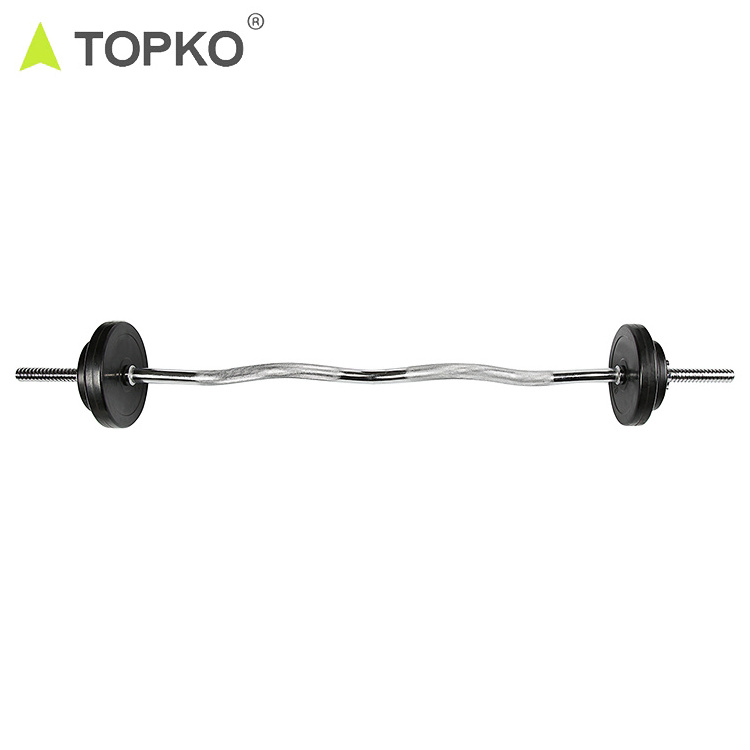 TOPKO Power lifting competition weightlifting gym fitness barbel bar weight lifting barbell bar rods