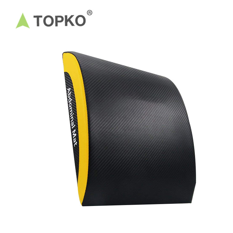 TOPKO 2019 abdominal trainer core muscle exercise sit up pad ab mat