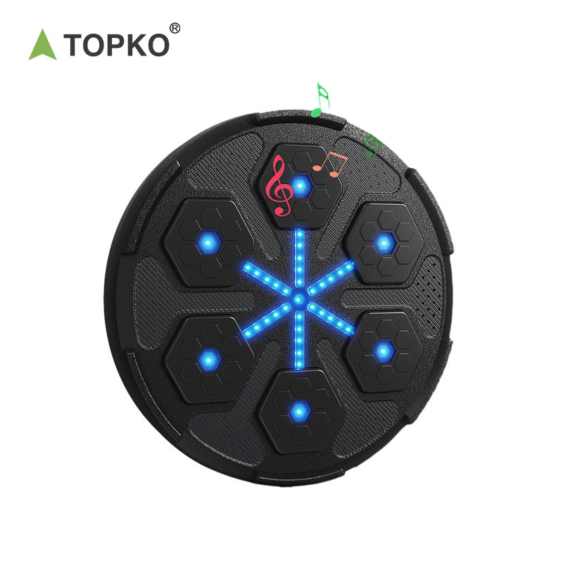 TOPKO High Quality Indoor Wall Mounted Boxing Target Punching Mat Intelligent Bluetooth Music Boxing Target