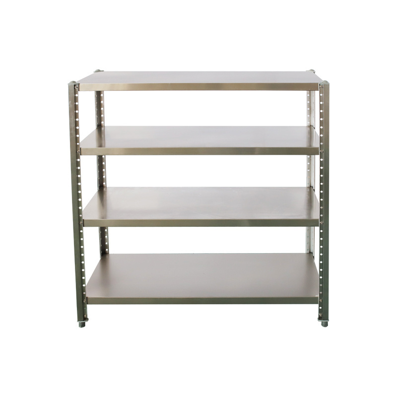 Wholesale restaurant Shelves customize Shelving Stainless Steel 201 Metal Storage Shelf