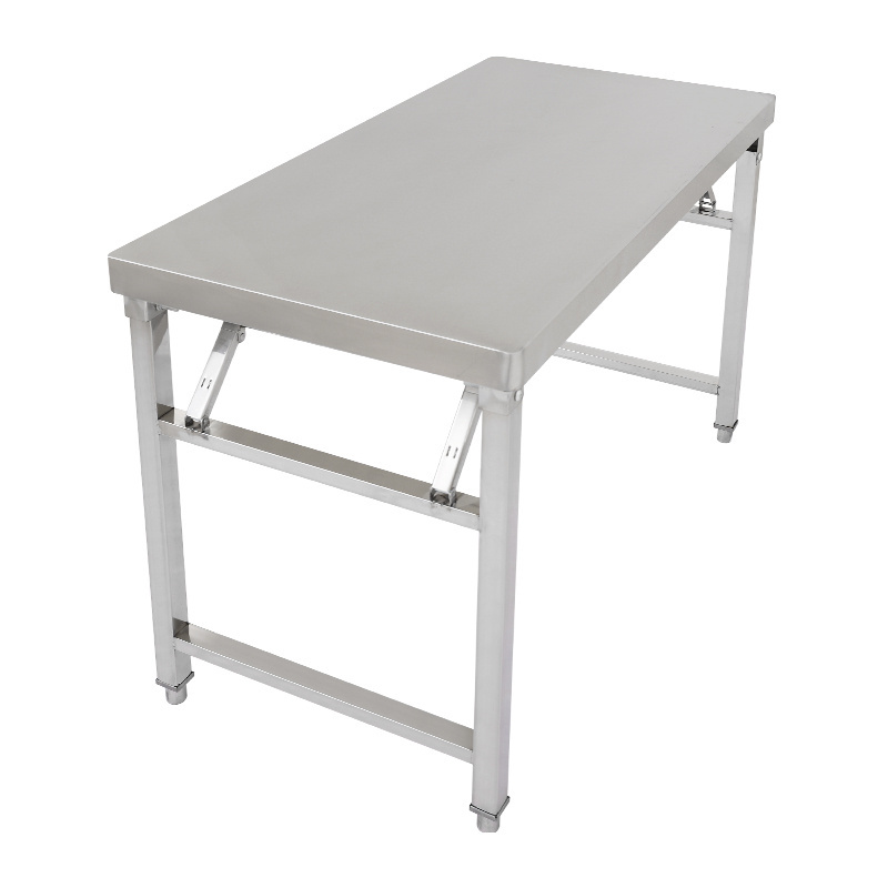 Best sales 2024 stainless steel work bench table Metal prep table Folding table