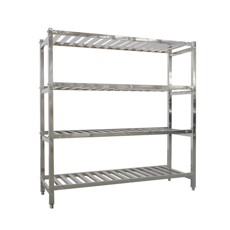 Multiple Application commercial Shelves Adjustable Feet Stainless Steel Storage Shelf