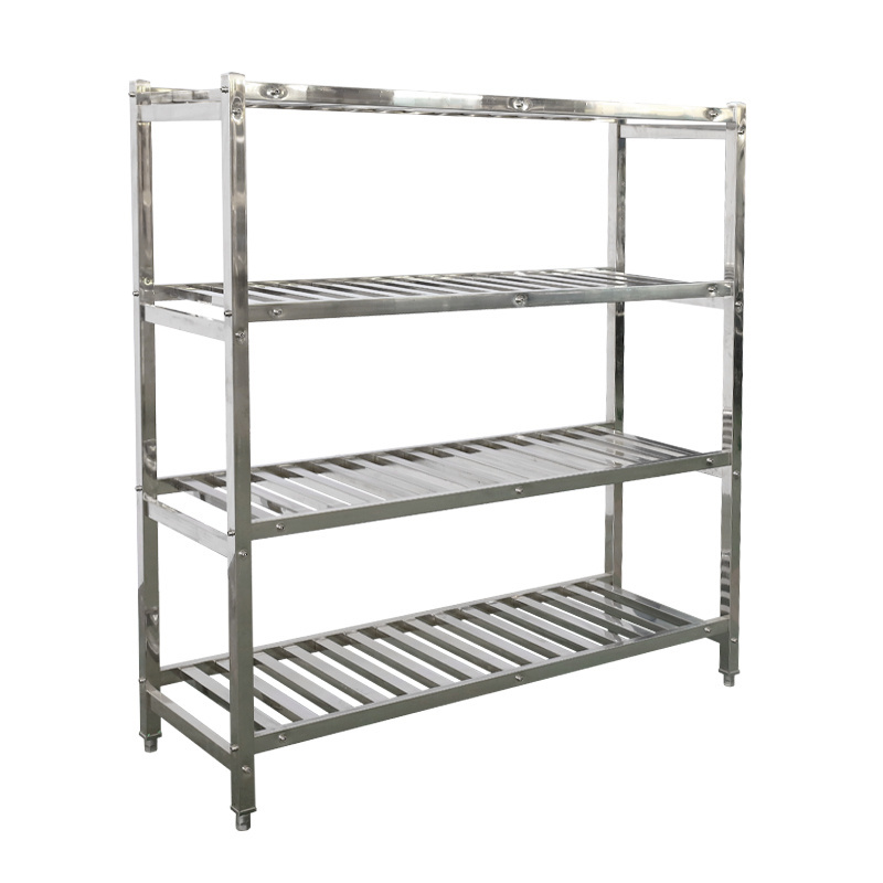 Multiple Application commercial Shelves Adjustable Feet Stainless Steel Storage Shelf