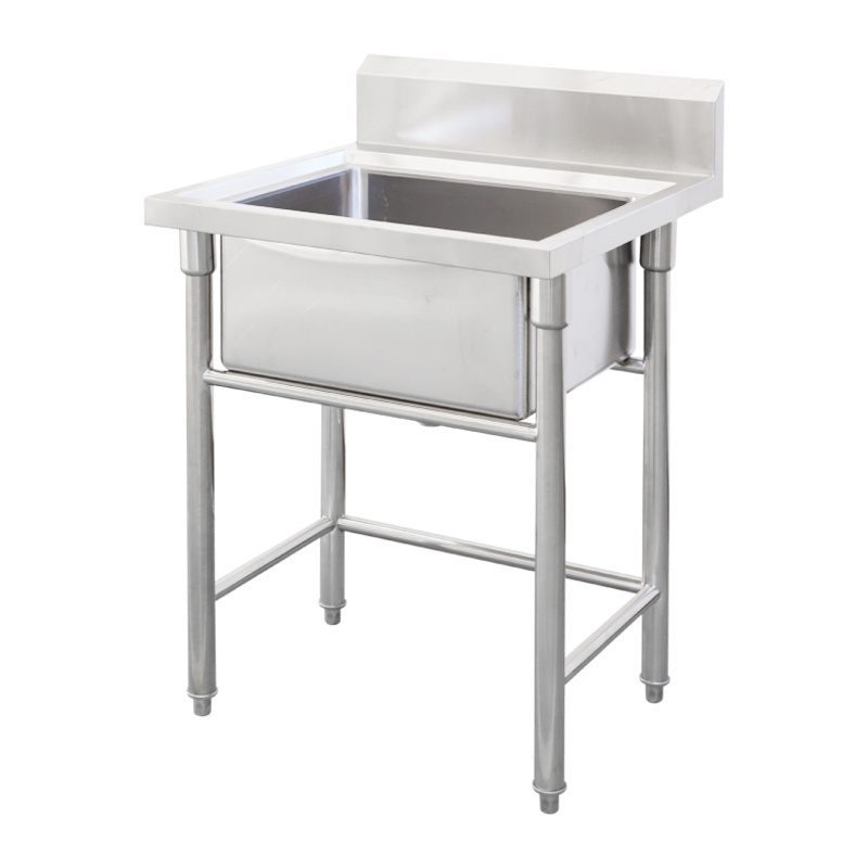 Free Standing kitchen sink High Quality 1 Compartment  restaurant Handmade Sink