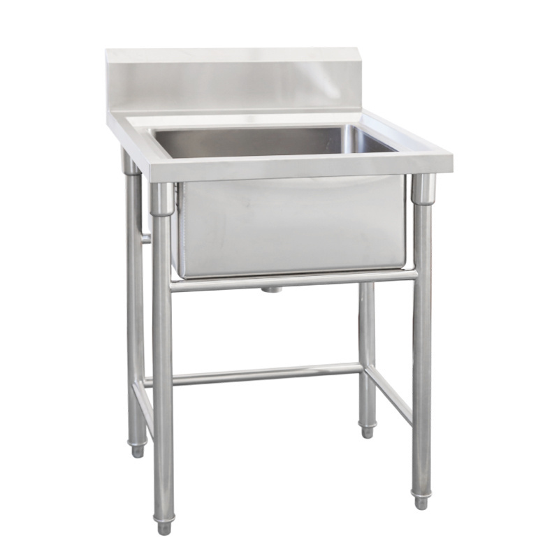 Free Standing kitchen sink High Quality 1 Compartment  restaurant Handmade Sink