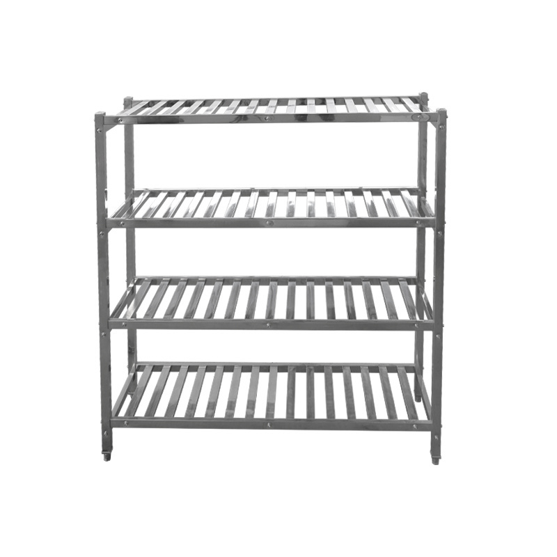 Adjustable Shelf Design restaurant Rack Stainless Steel Shelving kitchen Storage Shelf