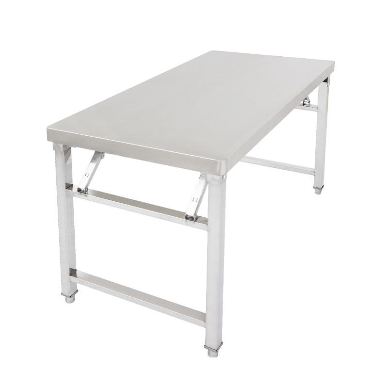 Commercial Kitchen Equipment Stainless Steel Work Table Easy to Install kitchen Prep Table