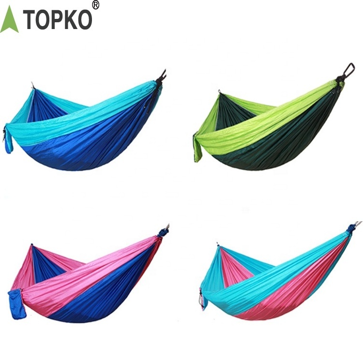 TOPKO Hiking Hammock Portable Kids Hammock Travel Outdoor Tree Hammocks camping Accessories for Outdoor Beach