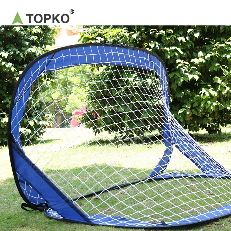 TOPKO Portable Foldable Football Soccer Ball Nets Training Equipment Pop Up Soccer Goal Outdoor Play Football Foldable Gate