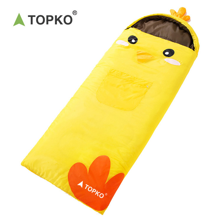 TOPKO Baby Boys Girls Plush Doll Pillow Warm Soft Sleep Sack Cartoon Animal Children Kids Plush Sleeping Bag With Pillow