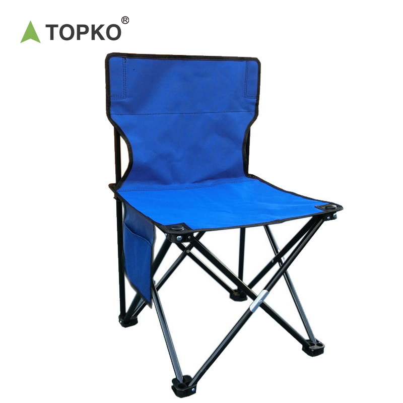 TOPKO Hot Selling Outdoor Foldable Tailgate chair Folding Camping chair beach chai Fishing Chair