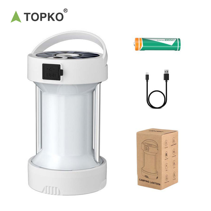 Topko Blackdog outdoor camping essentials portable Atmosphere lamp rechargeable Adjustable light source retro LED lantern