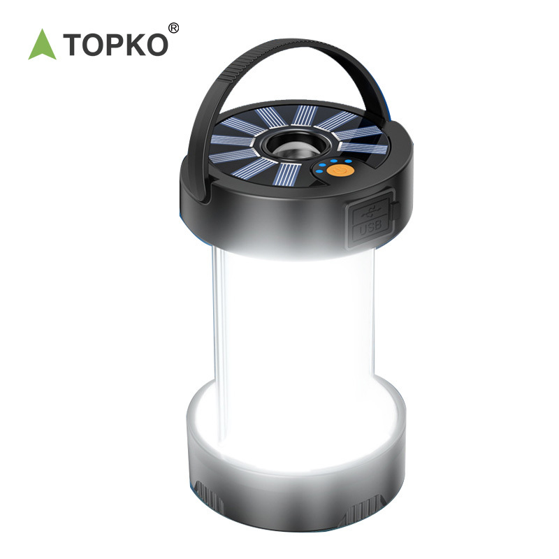 Topko Blackdog outdoor camping essentials portable Atmosphere lamp rechargeable Adjustable light source retro LED lantern