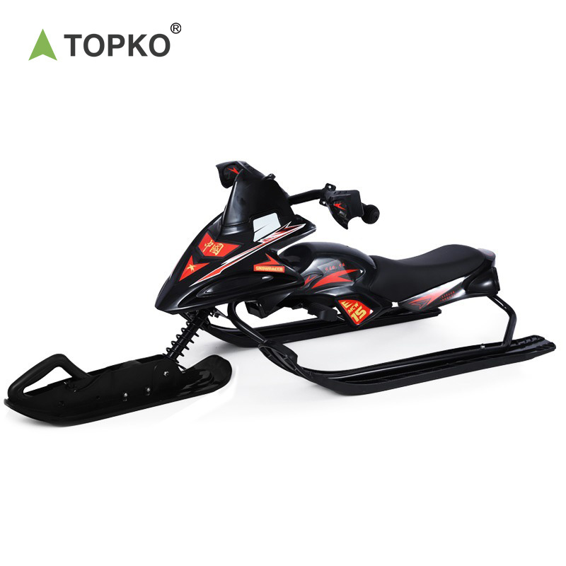 TOPKO Snow Scooter Children's Skis Winter Sports Snowmobiles for Kids Children Unpowered Skis Children's Snowmobile