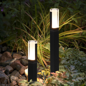 DGLUX Modern Design Round 5W Landscape Bollard Light Outdoor Waterproof Led Garden Lights For Garden Courtyard