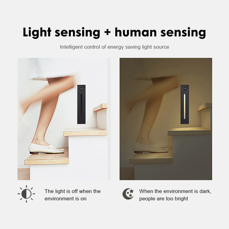 DGLUX Wholesale Top Quality Led Corner Step Lamp Ip65 for Stairs with Human Body Sensor 3w LED Step Stair Light 50 Aluminum 70