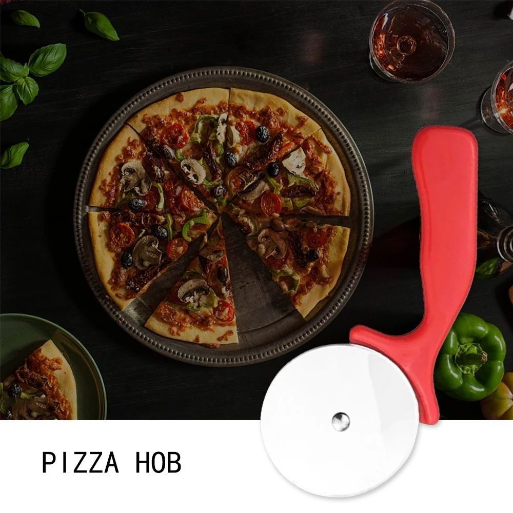 Wholesale Easy Dishwasher Cleaning Pizza Cutter Wheel With Plastic Handle, Stainless Steel Pizza Slicer Cutter For Pizza Lovers