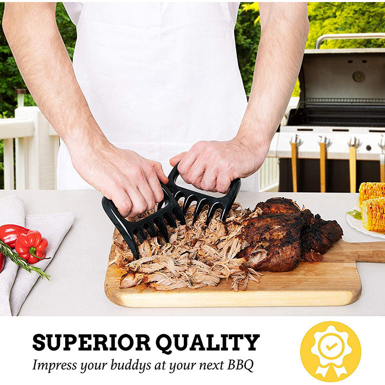 BPA Free Barbecue Paws Strongest BBQ Meat Forks Pulled Pork Shredder Bear Claws