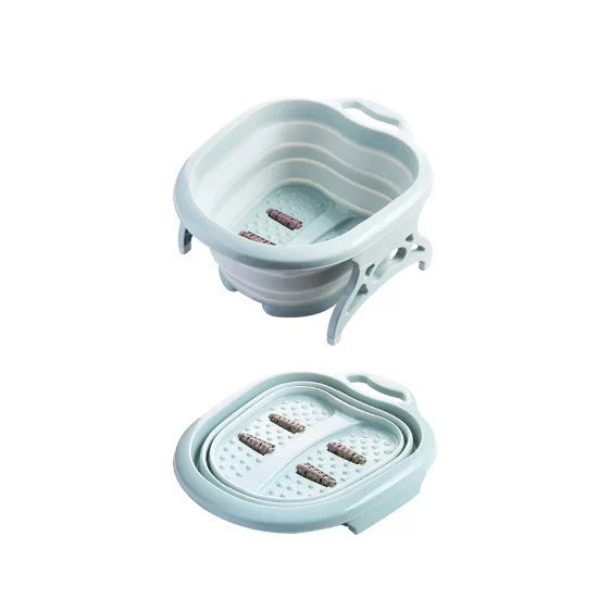 Collapsible Foot Basin - Portable Foot Bath Tubs Soaking Feet Home Pedicure Foot Spa