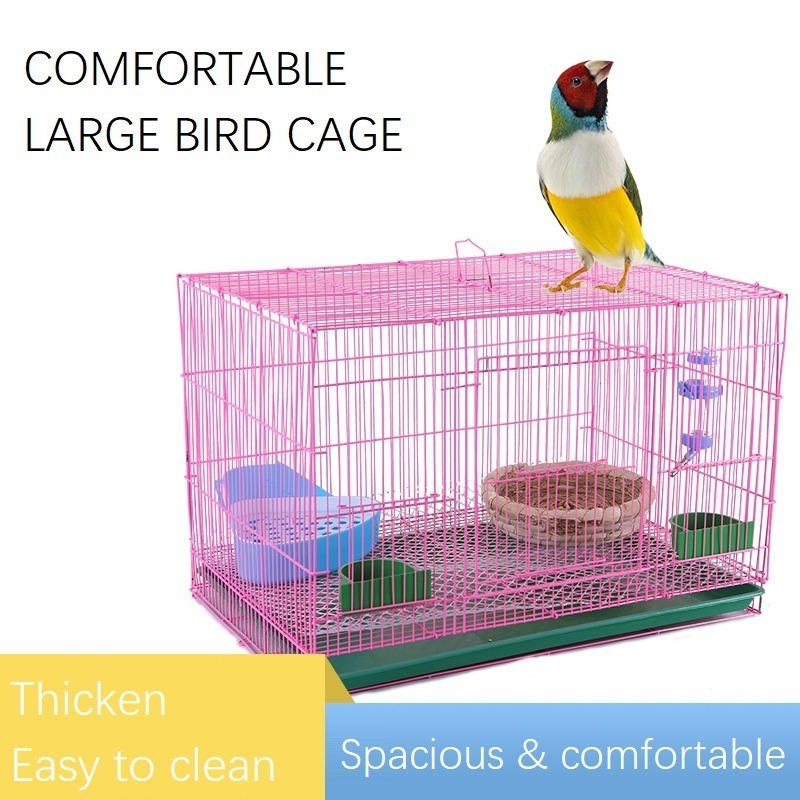 Hot Selling Cheap Factory Outlet Folding Large Pet Bird Metal Cage