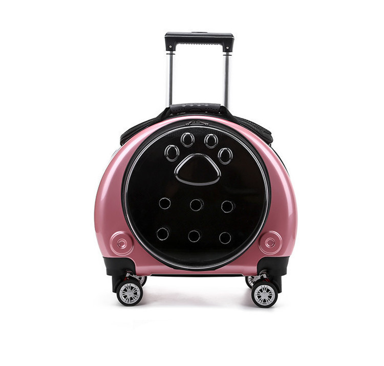 Pet bag Backpack Pet trolley case Waterproof Travel Go out light cat bag trolley case With wheels