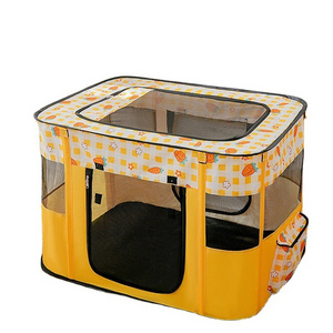 Manufacturer Wholesale High Quality Large Pet Cage Foldable puppy dog cat cage fence Delivery Room Cat Window Cage