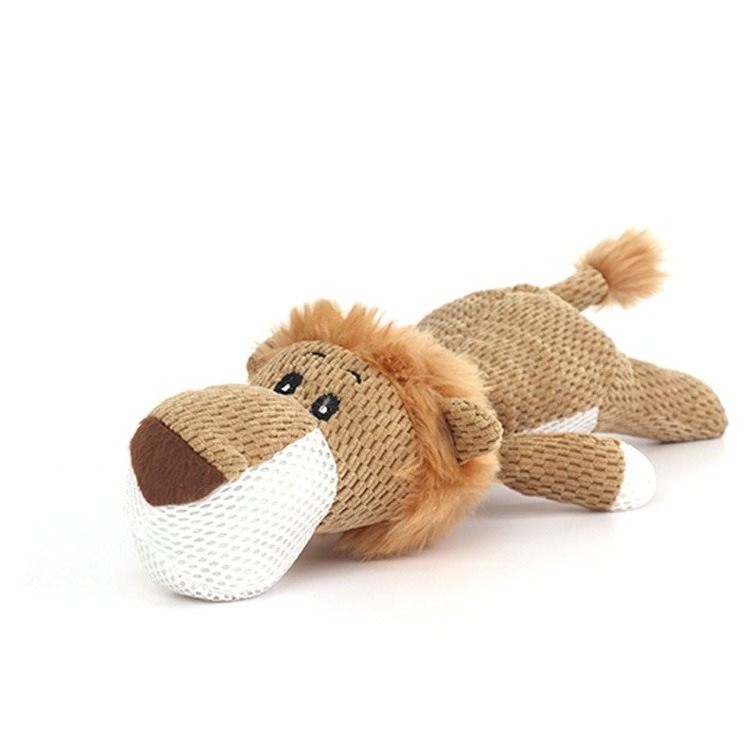 Manufacturers Wholesale Plush Chew Squeaky Stuffed Pet Toy Clean Teeth Animal Dog Plush Toy Interactive Pet Chew Toy