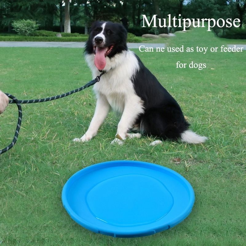 Manufacturer wholesale Pet Interactive Toy Dog Training Soft TPR Dog Frisbeed Toy Floats Water Flying Discs Toys for Dogs