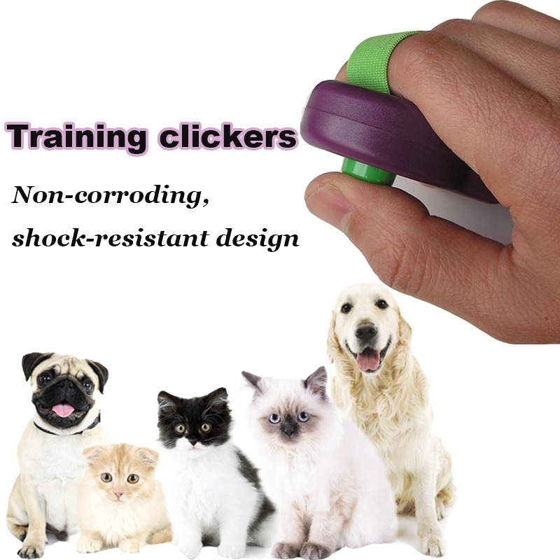 2022 Hot Selling all ages puppy adult dog clicker training finger