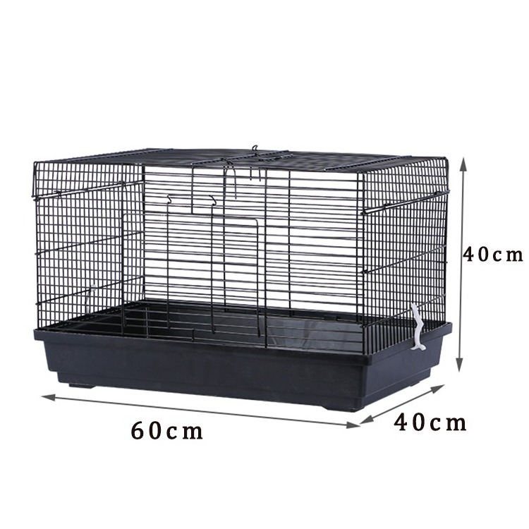 Wholesale Single Cage For Guinea Pig House  60*40*40cm Portable Pet Cage Big Hamster Cage Accessories