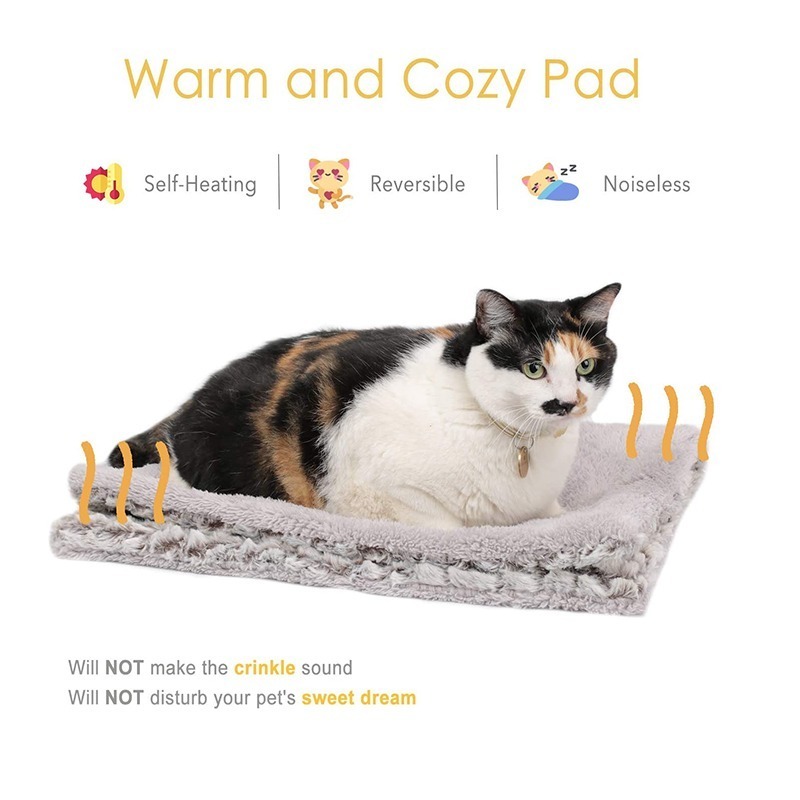 new style Self Warming Soft Heated Dog Bed Pet Self Heating Cat Pad