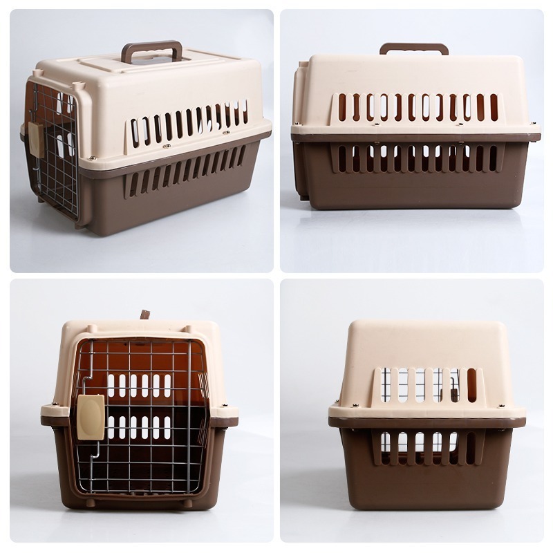 Fashion Small Pet Dog Cat Travel Flight Transportadora Para Perros Cage Crates Kennels