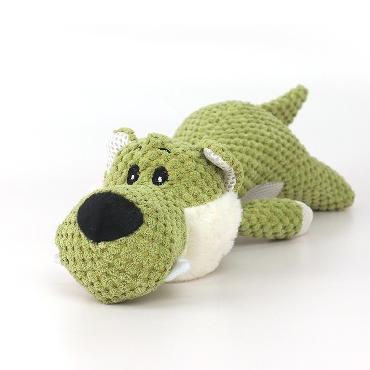 Manufacturers Wholesale Plush Chew Squeaky Stuffed Pet Toy Clean Teeth Animal Dog Plush Toy Interactive Pet Chew Toy