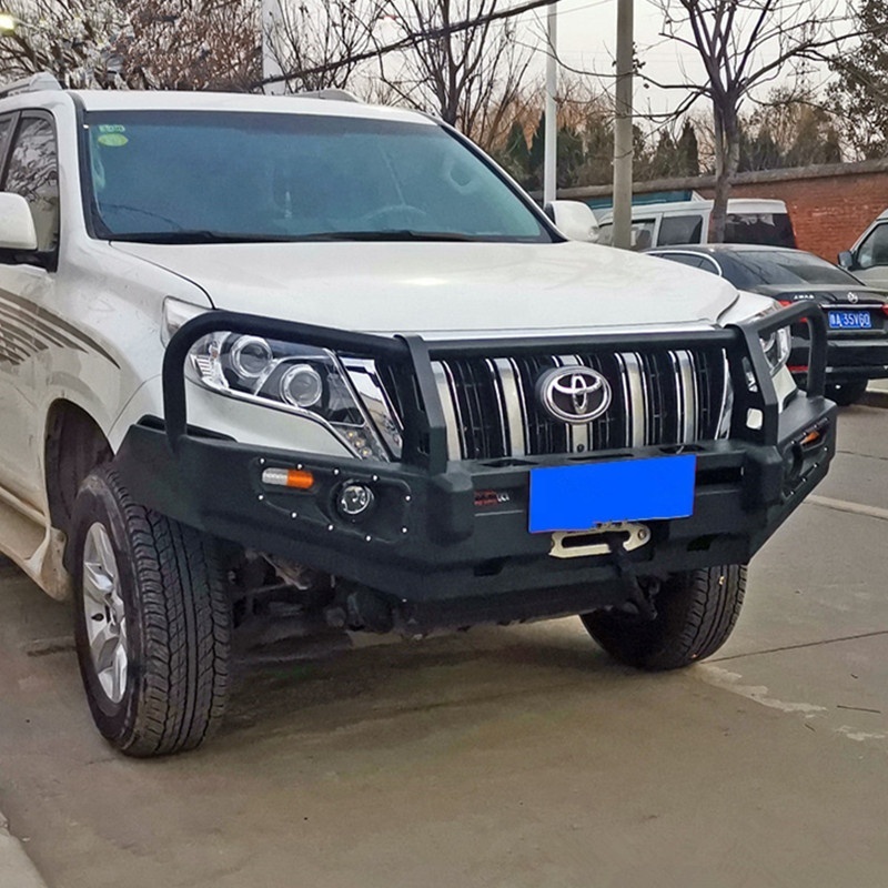 TOPLEADER AUTO PARTS Very Durable Bumper Industrial Carbon Steel Material  Bull Bar Front Bumper For Prado LC 150 Body Kit